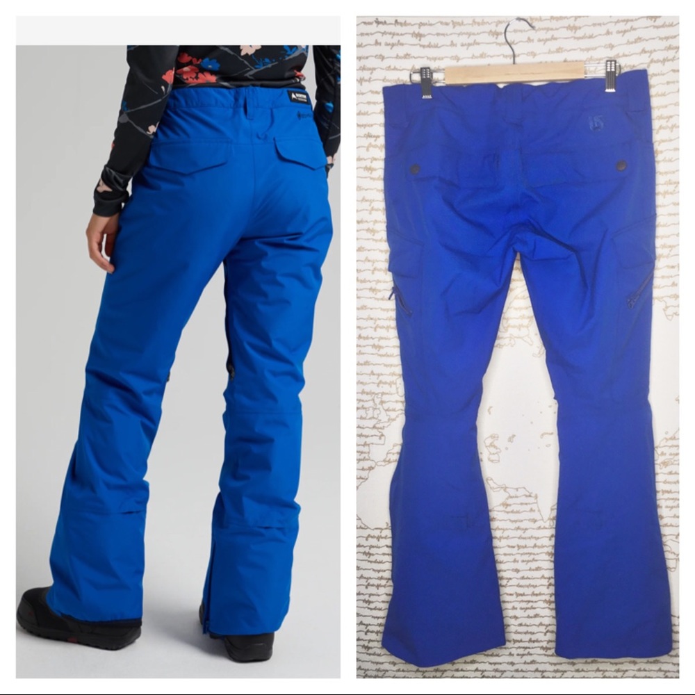 Burton Cobalt Blue Boot-Cut Snow Pants - Picture 2 of 16